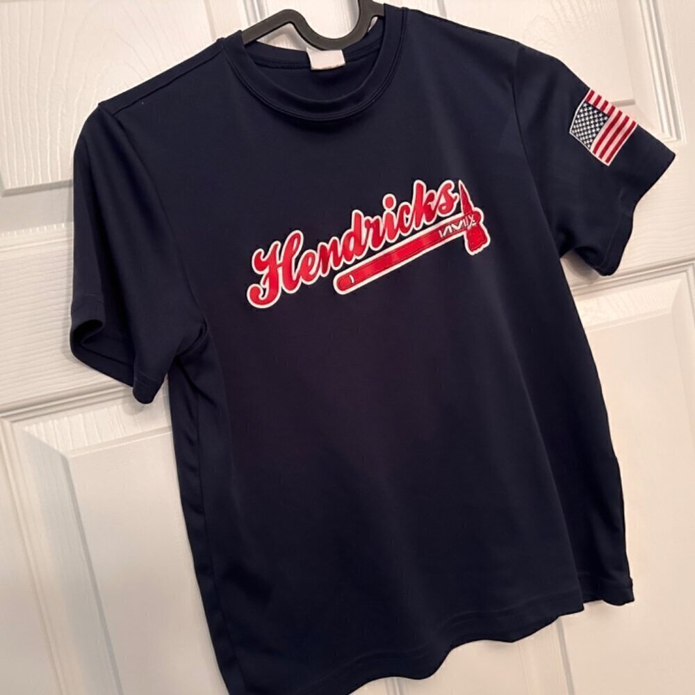 Hendricks "Braves" Local Jacksonville Youth Baseball Jersey Size XS